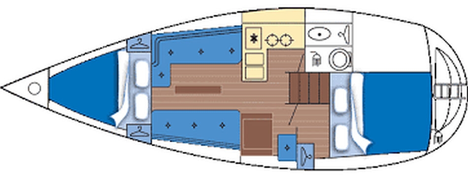 Feeling 960 deck layout