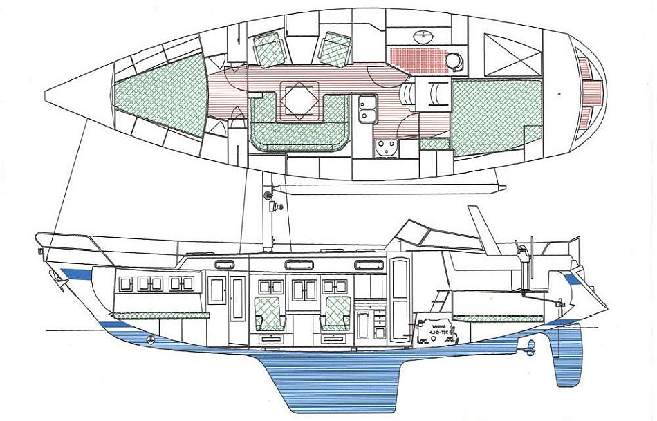 Malo 39 deck layout