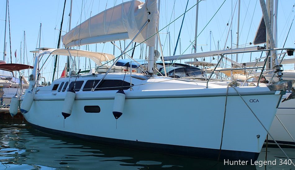 Hunter Legend 340 for sale in Corfu