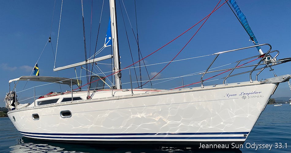 Jeanneau Sun Odyssey 33.1r for sale in Corfu